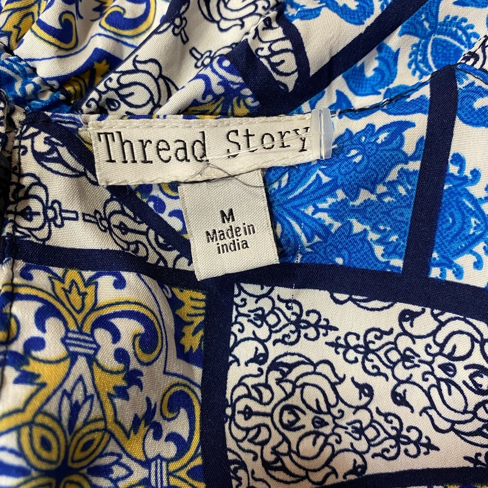 Thread Story Patchwork Print Romper - Picture 11 of 13